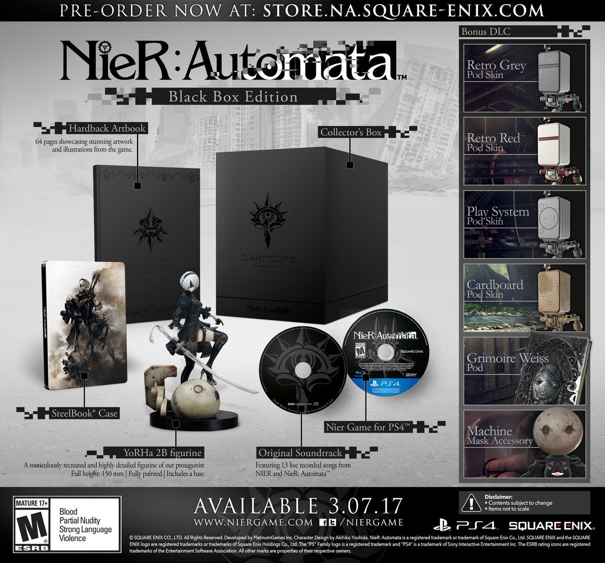 Nier: Automata™ Black Box Edition 2022 Waiting List