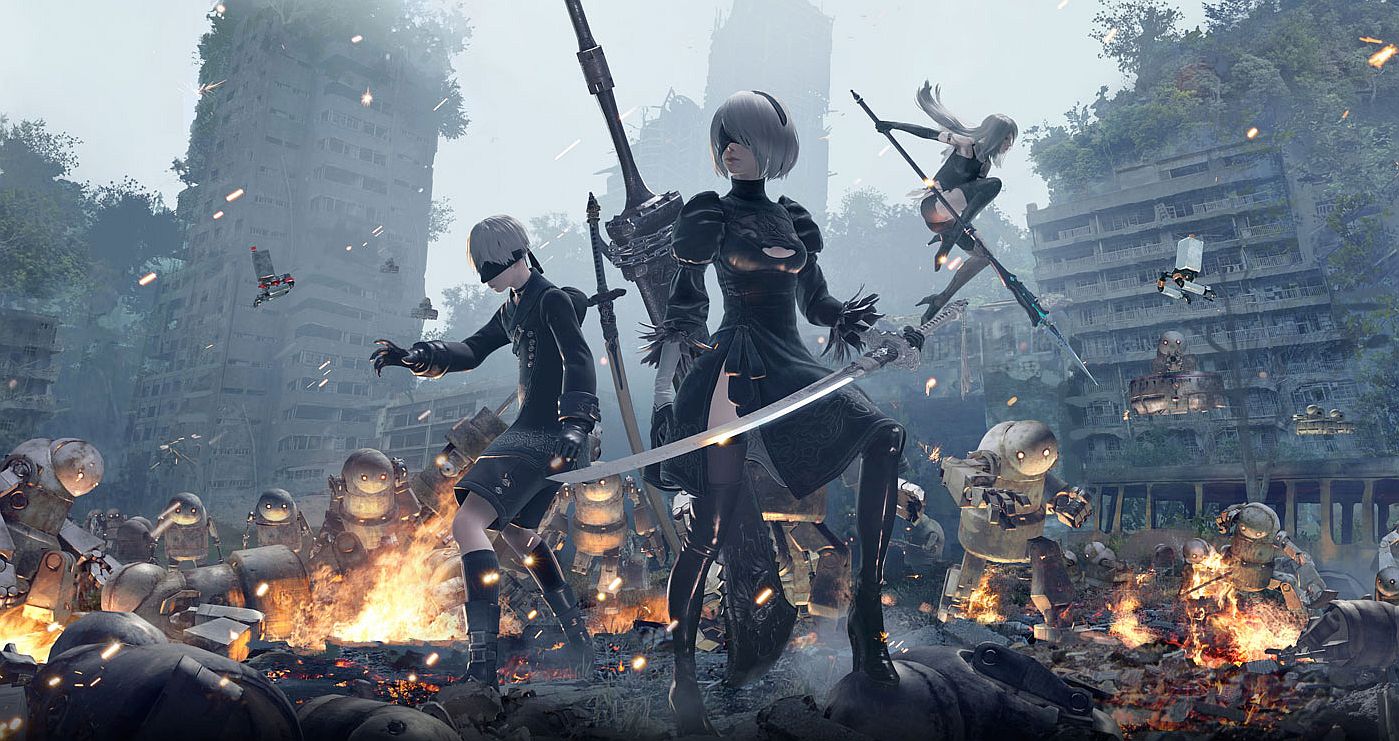 Image for Four years later, the Nier: Automata mod that upgrades over 300 HD textures is out