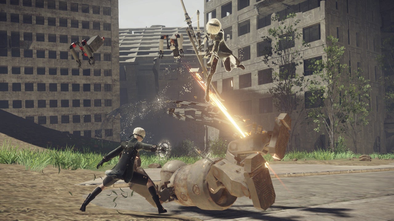 Vrijgevigheid repetitie bedenken Nier Automata on the Switch was meant to be: it's the best game to side  quest on the go | VG247