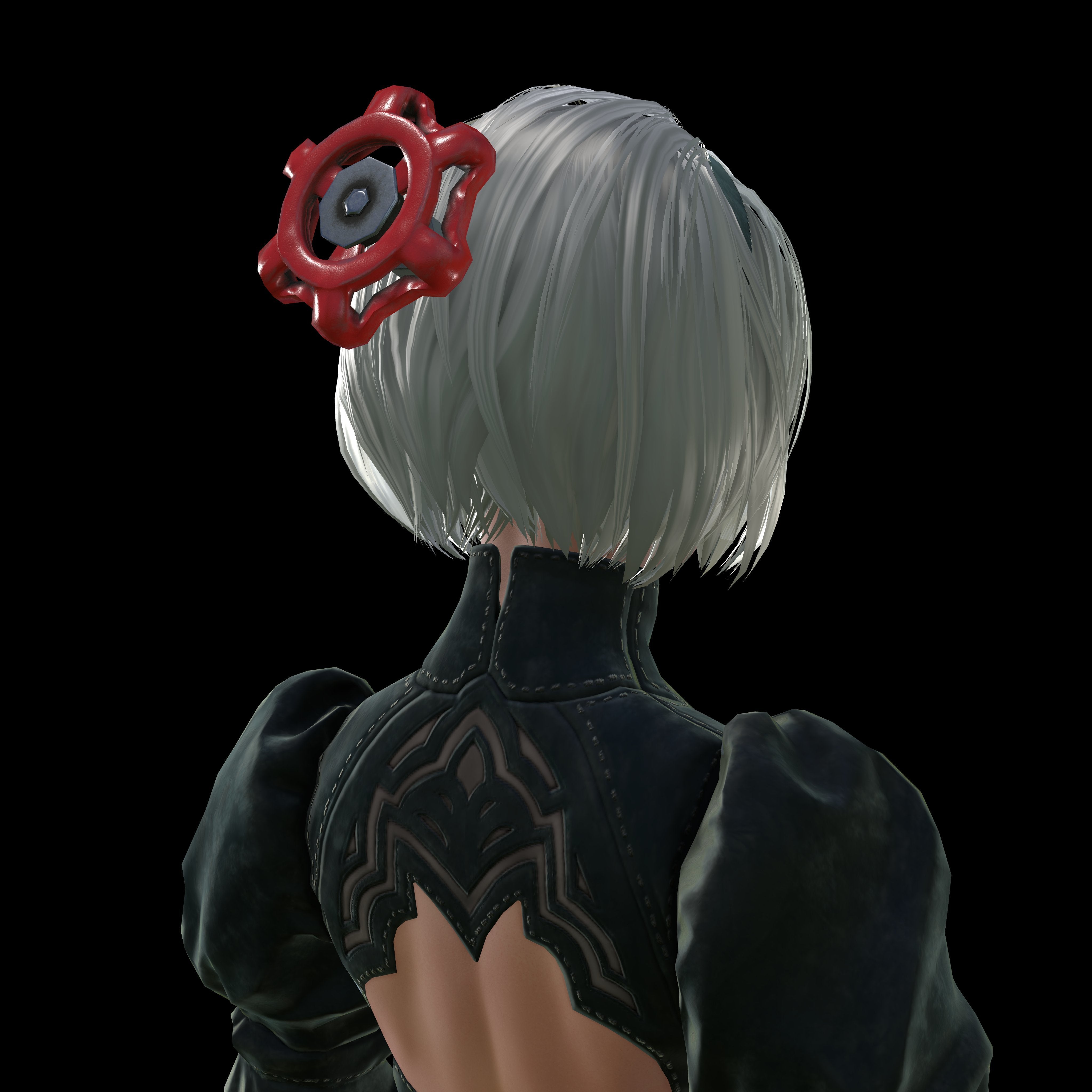 Image for Nier: Automata comes with a Valve accessory you can attach to 2B’s head when you pre-purchase on Steam