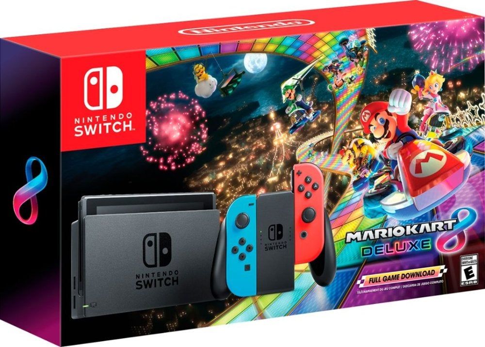 Image for The limited edition Nintendo Switch and Mario Kart 8 bundle is back in stock in the US