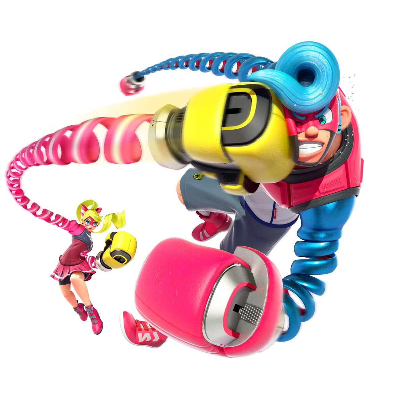 Image for Arms, the Switch fighting game, is a lot more involved than Wii Fit boxing flailing