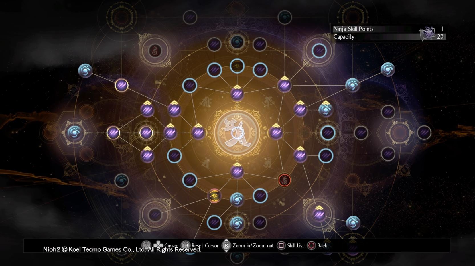 Image for Nioh 2 Best Skills - How to get your first Ninja and Onmyo Magic skill points