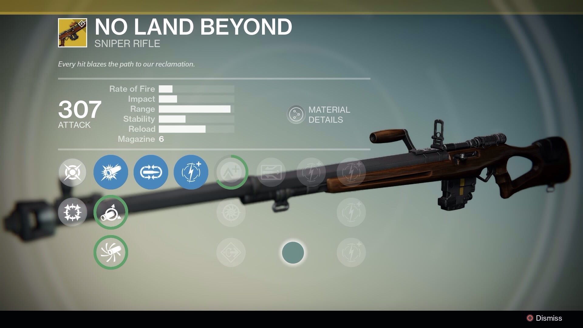 Image for Destiny: No Land Beyond, the worst gun ever to grace an FPS?