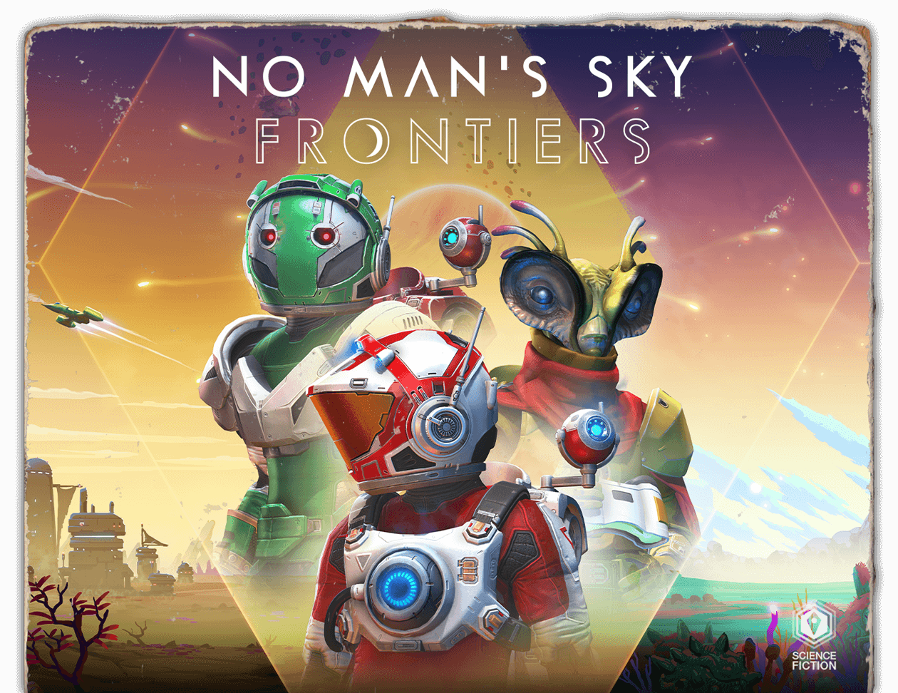 Image for No Man's Sky Frontiers update adds procedurally generated settlements, updates base building, more