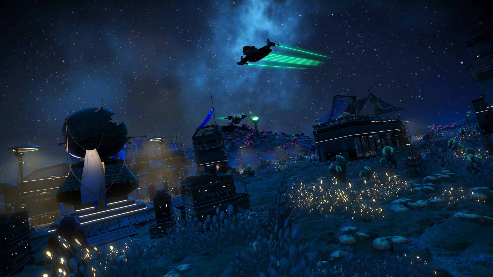 No Man s Sky Frontiers update adds procedurally generated settlements  updates base building  more - 44
