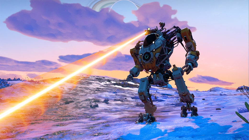Image for No Man's Sky will let you build your own mechs