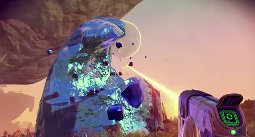 Image for Third No Man's Sky trailer takes a look at Trading, collecting resources