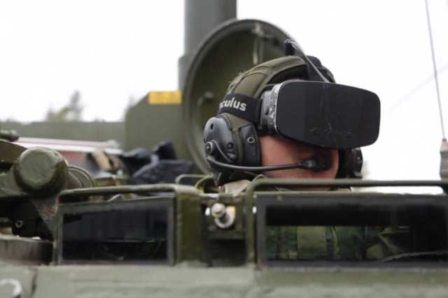 Image for Oculus Rift used in tanks by Norwegian Armed Forces