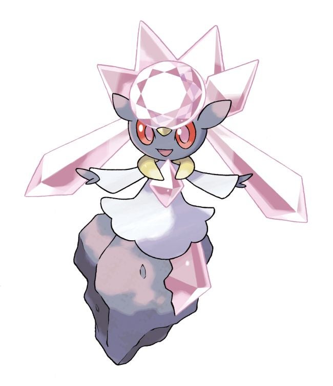 Image for Pokémon X & Y video shows Mythical Pokémon Diancie in action 