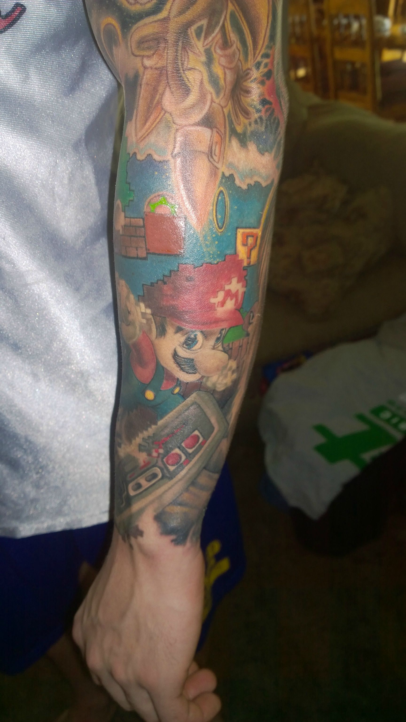 In a world filled with horrible gaming tattoos, this isn't one of them |  VG247