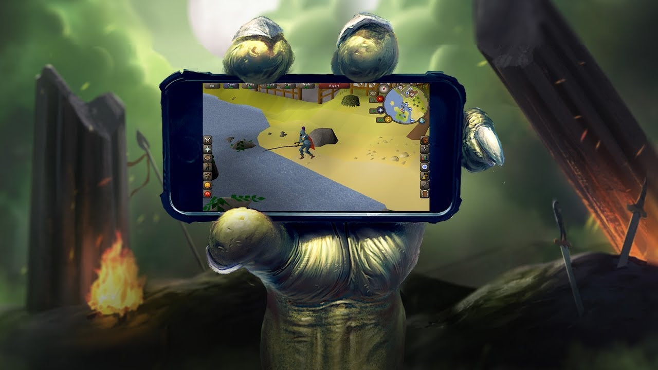 Image for Old School Runescape has been downloaded over one million times on iOS