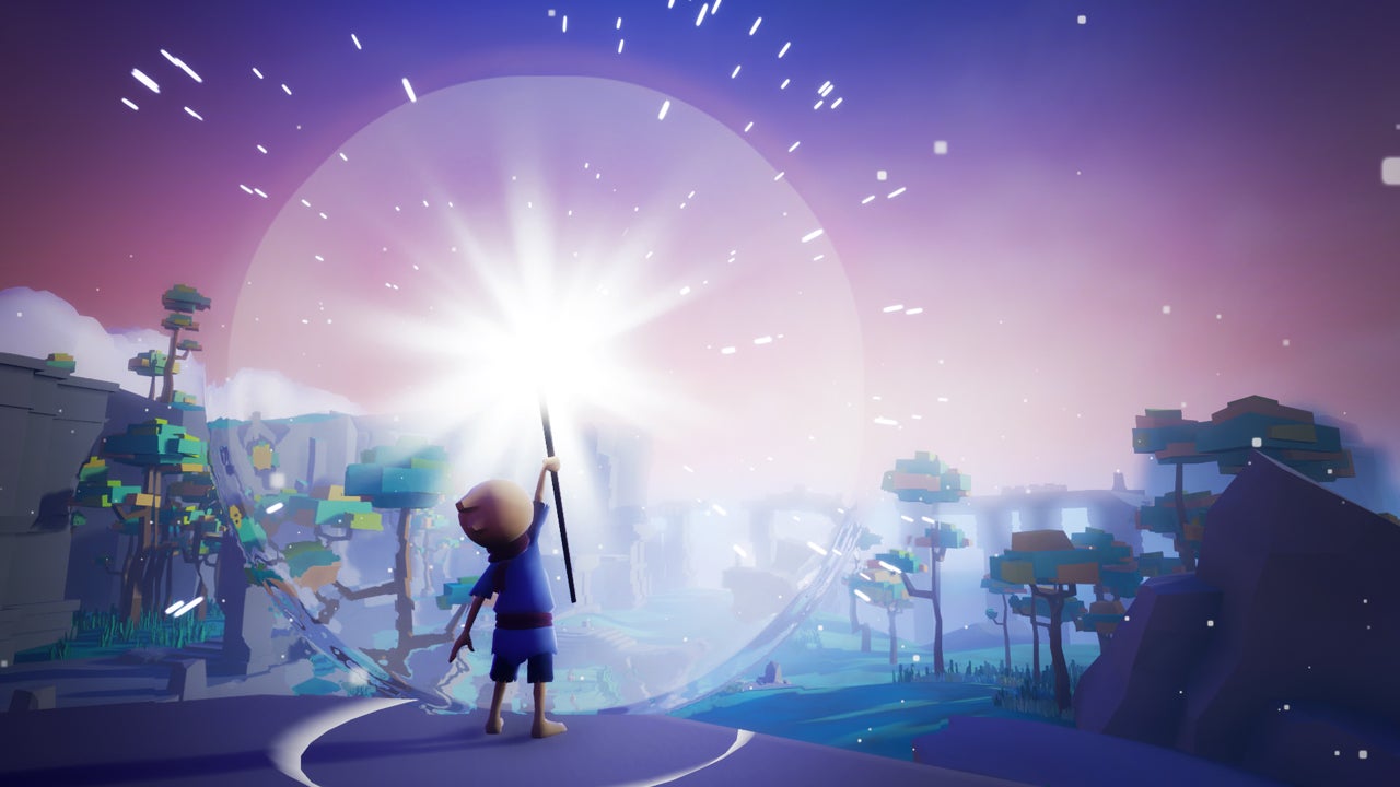 Image for Watch the debut trailer for Omno, a serene puzzle adventure made by a solo developer
