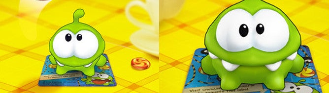 Image for Cut the Rope goes 3D in new AR game On Nom: Candy Flick