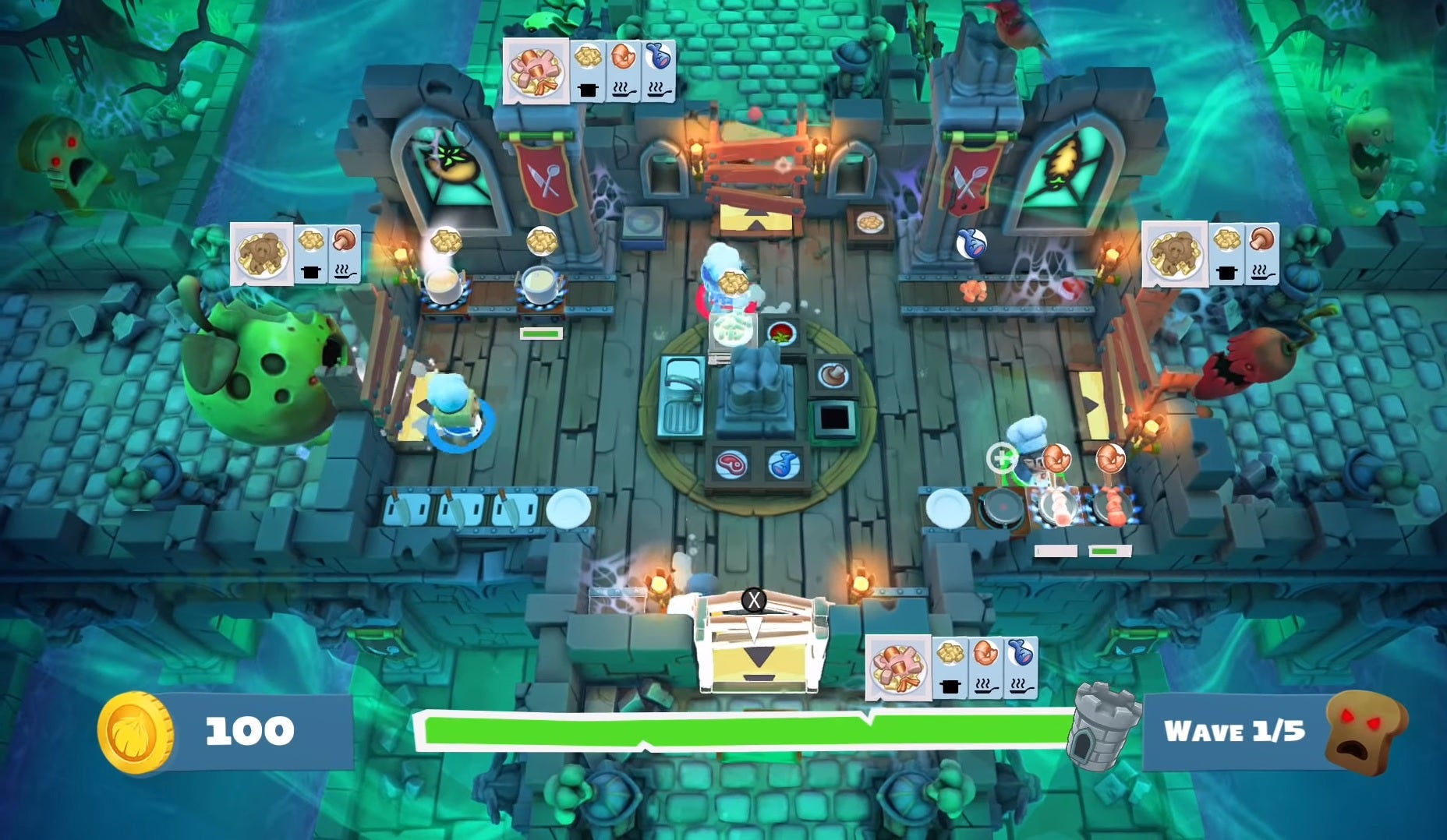 Image for Fight the horde by feeding the horde in new Overcooked 2 DLC