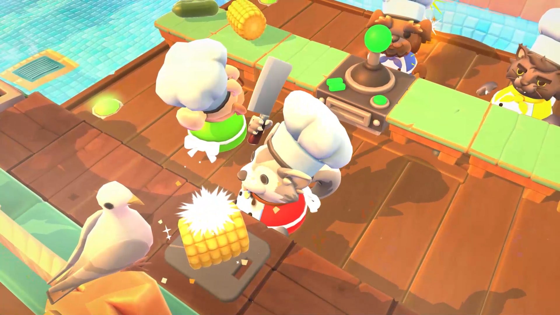Image for Overcooked 2 new seasonal DLC Sun's Out Buns Out hits PC on July 5