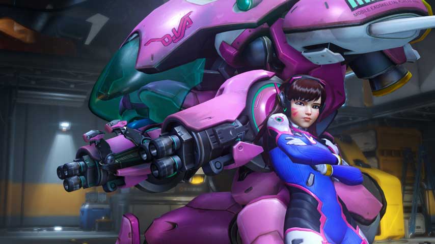 Image for Overwatch's D.Va seems kind of amazing in Heroes of the Storm