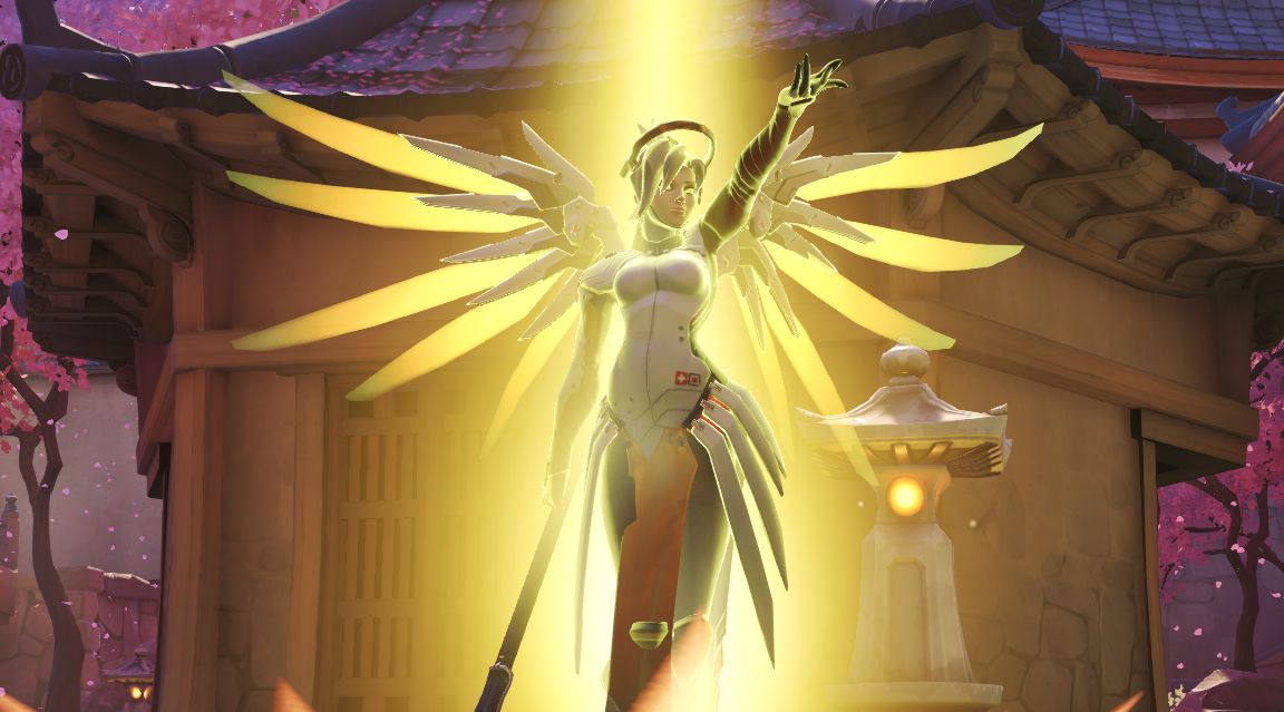 Image for Overwatch's Mercy is being rebalanced in a spectacular way
