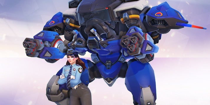 Image for Overwatch Officer D.Va, Oni Genji skins to be added to regular loot boxes in the future