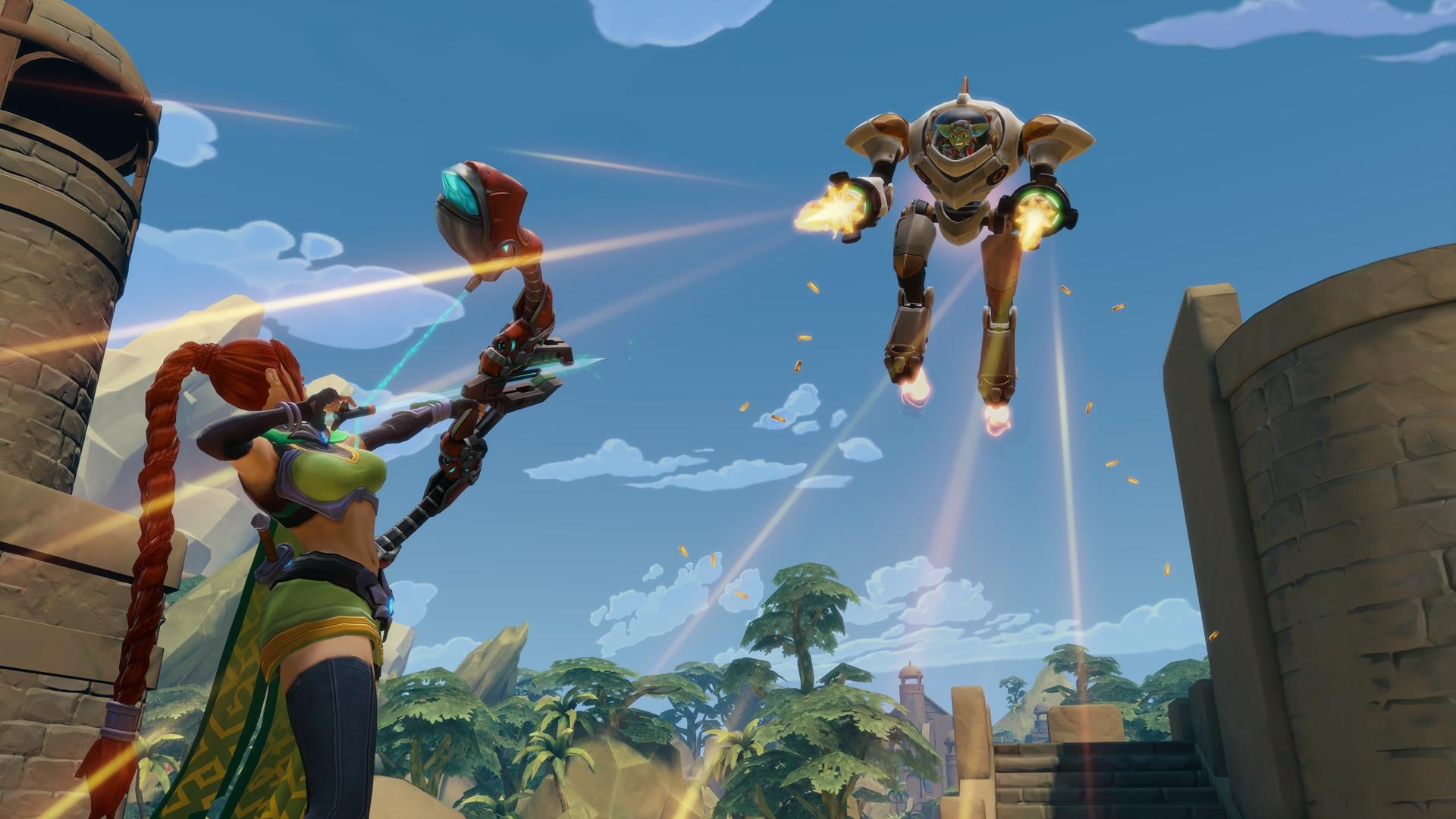 Image for Paladins is now available as a free-to-play console game