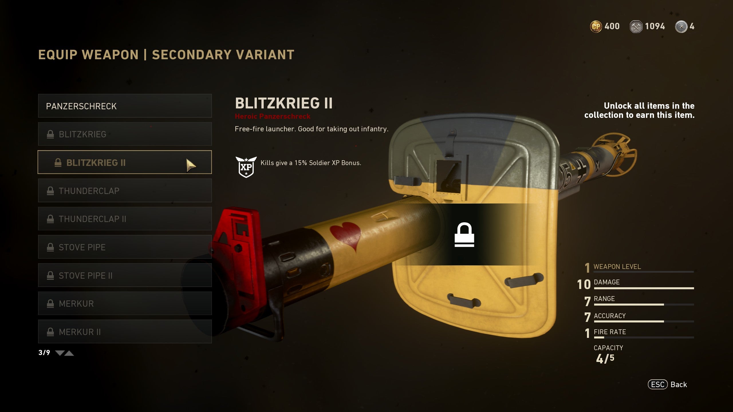 Image for Call of Duty: WW2 - all weapon variants and skins currently in the game