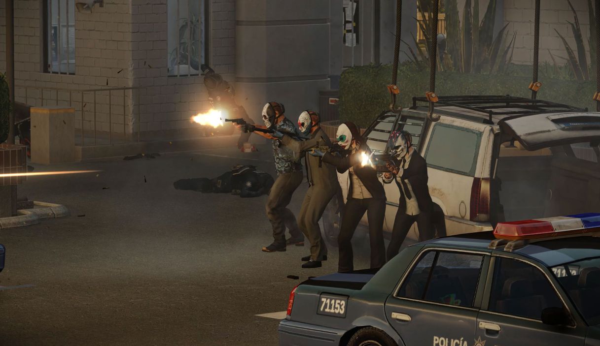 Image for Payday 2's third chapter in the Silk Road campaign now available