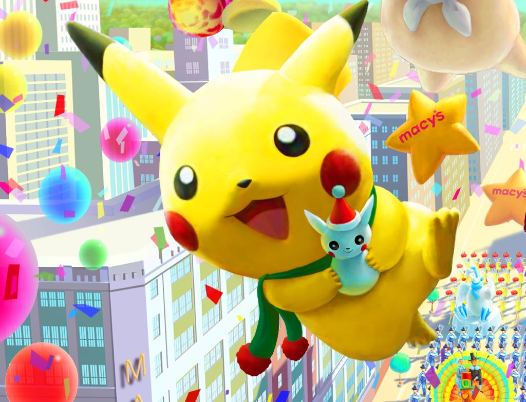 Image for Pikachu has new look for this year's Macy's Thanksgiving Day Parade