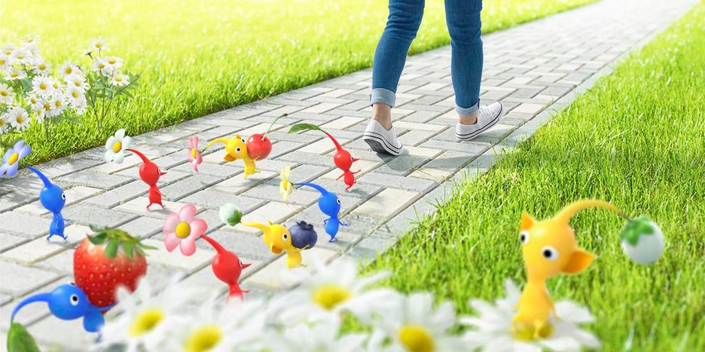 Image for Pokemon Go maker is working with Nintendo on a Pikmin AR game