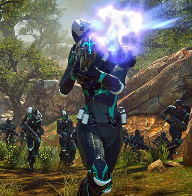 Image for PlanetSide 2's latest update lets you shoot space pumpkins 