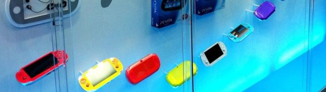 Image for Sony displays PS Vita in a number of eye-popping hues
