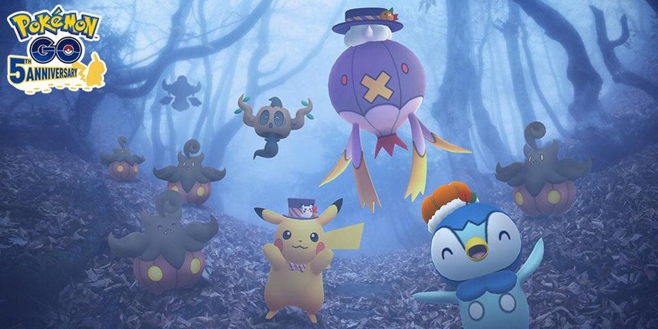 Image for Pokemon Go Halloween 2021 event tasks you with sizing up your pumpkins