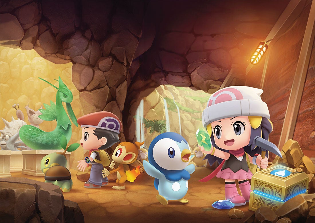 Image for Pokemon Brilliant Diamond and Shining Pearl features detailed