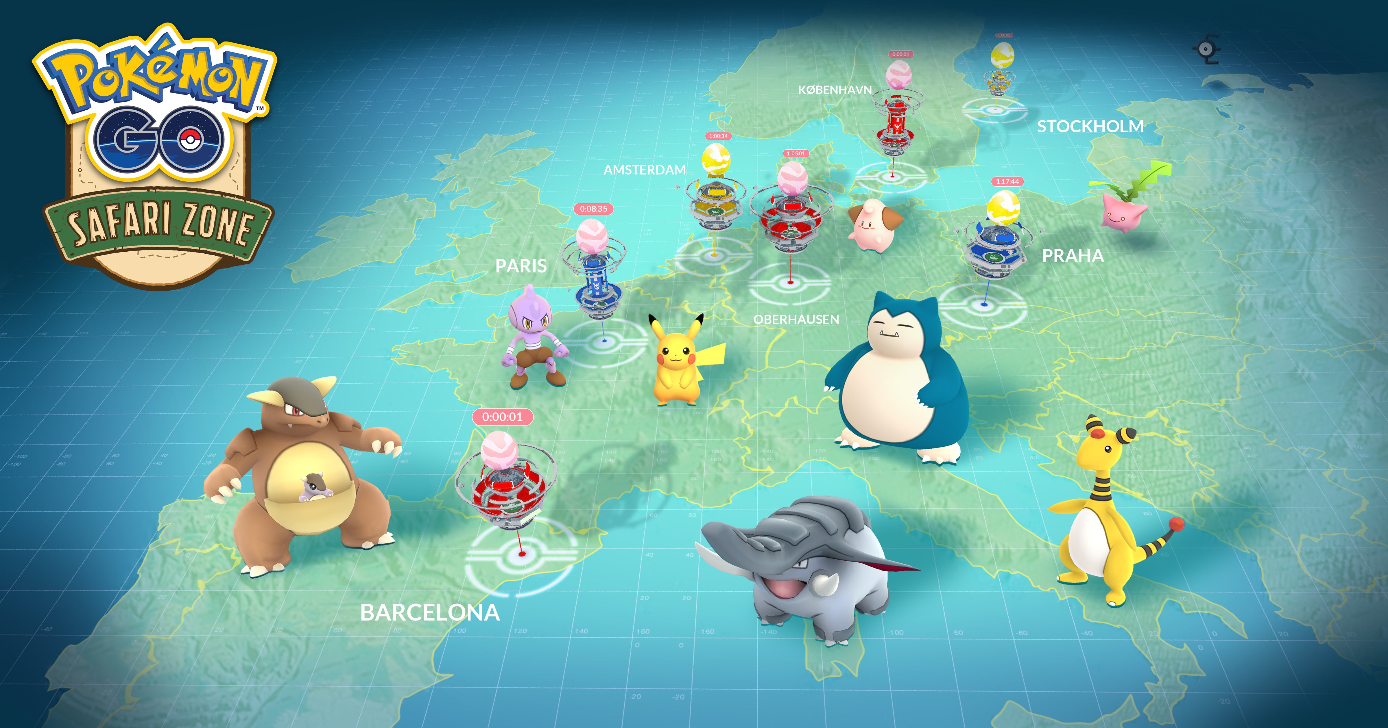 Image for Pokemon Go worldwide live event being held alongside Pokemon Go Fest, events in Europe and the UK also announced