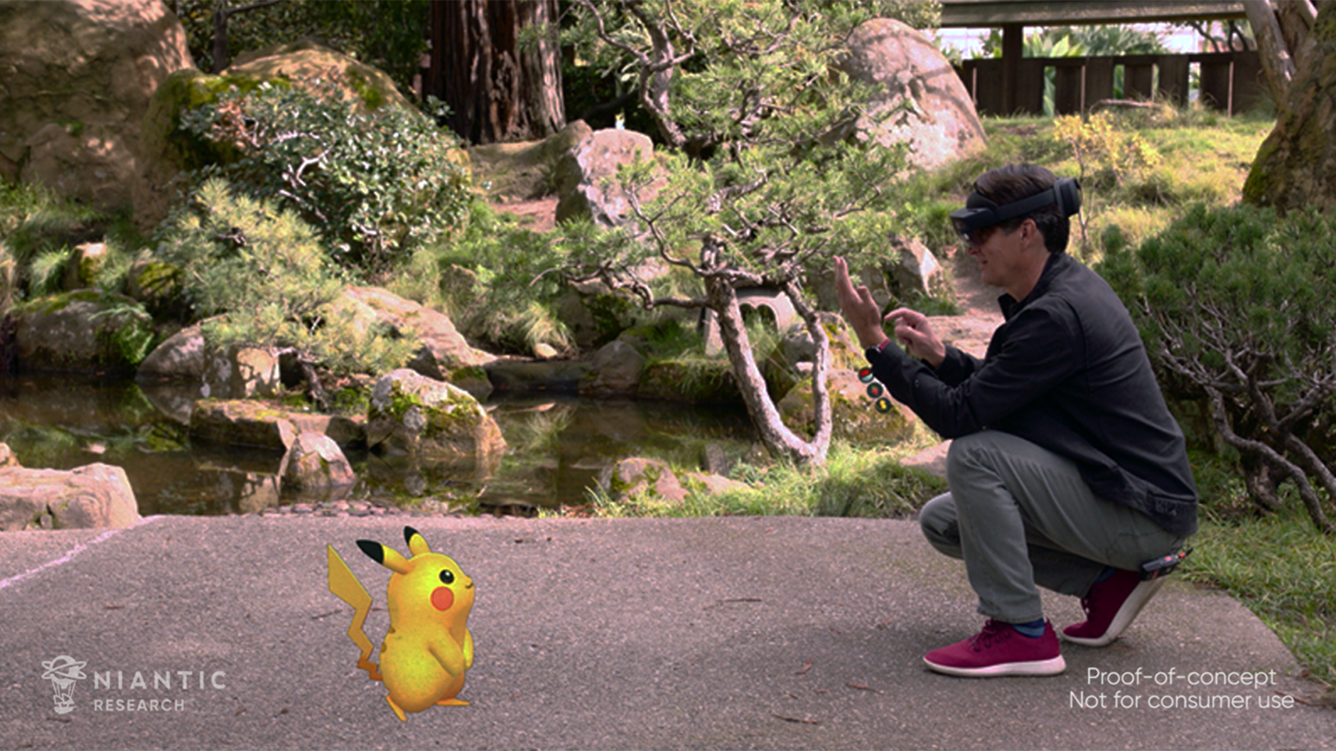 Image for Here's what Pokemon Go could look like on Microsoft's HoloLens