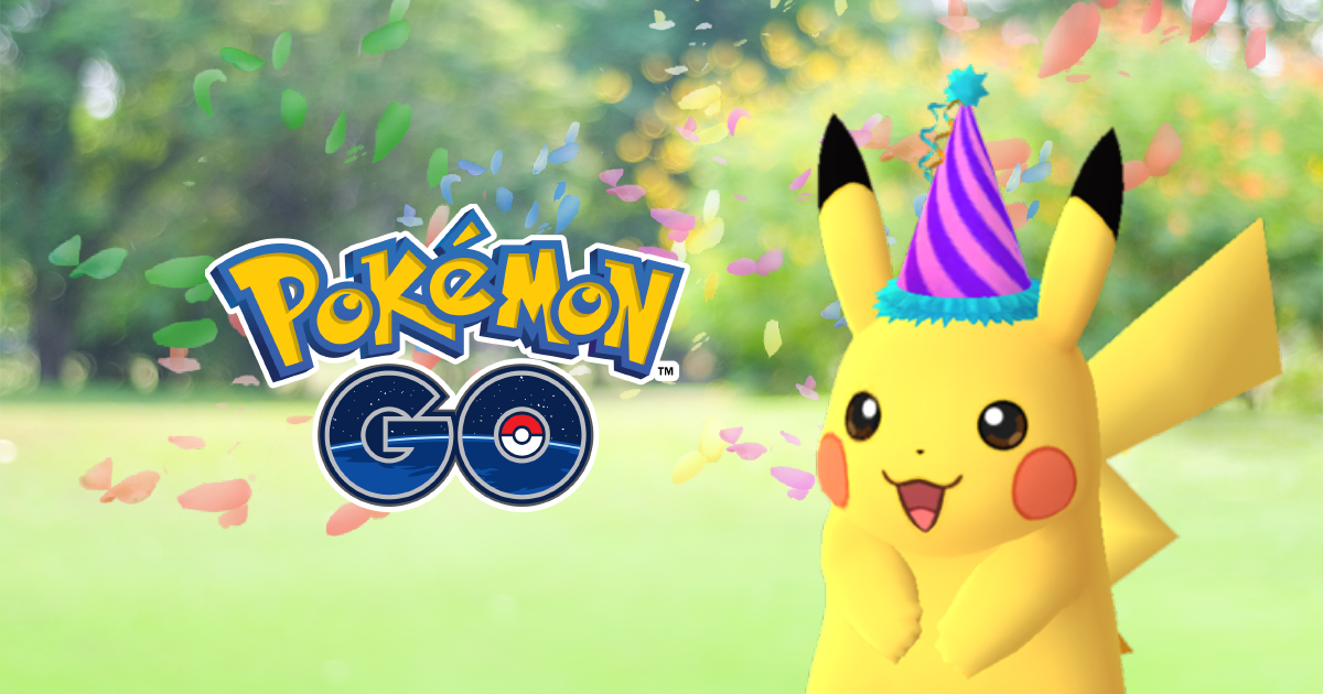 Image for Pokemon Go 3rd Anniversary Event: Party Hat Pikachu, Shiny Alolan Pokemon, end time and more