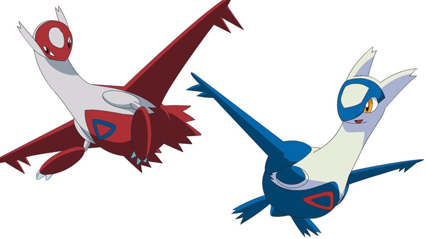 Image for Pokemon Omega Ruby and Alpha Sapphire: Latias and Latios available only via StreetPass