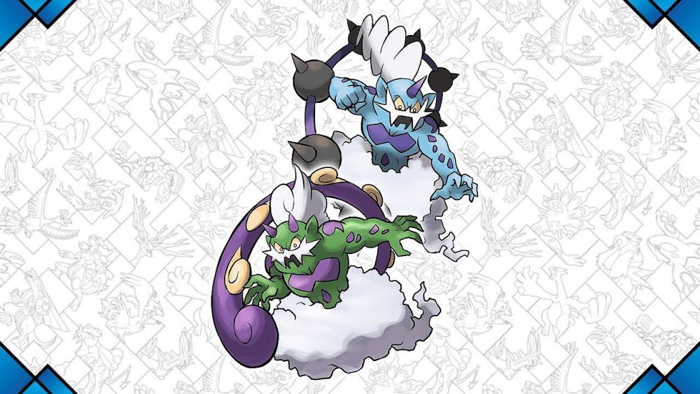 Image for Legendary Pokemon Thundurus and Tornadus available for Pokemon Sun and Moon starting July 6