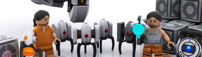 Image for Fans vote yes on Portal 2 LEGO set