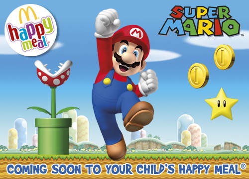 Image for Super Mario to leap into McDonald's UK Happy Meals soon