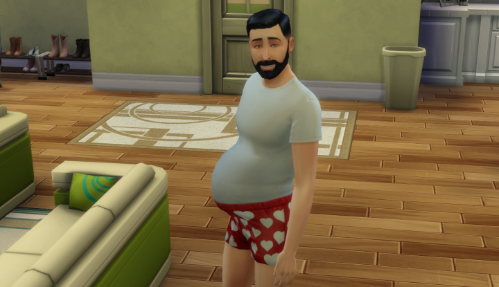Image for Sims Gurus patch out pregnant men