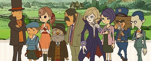 Image for Professor Layton and the Diabolical Box website opens
