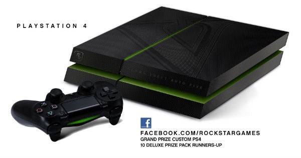 Image for These gorgeous custom Grand Theft Auto V consoles are yours to win from Rockstar Games