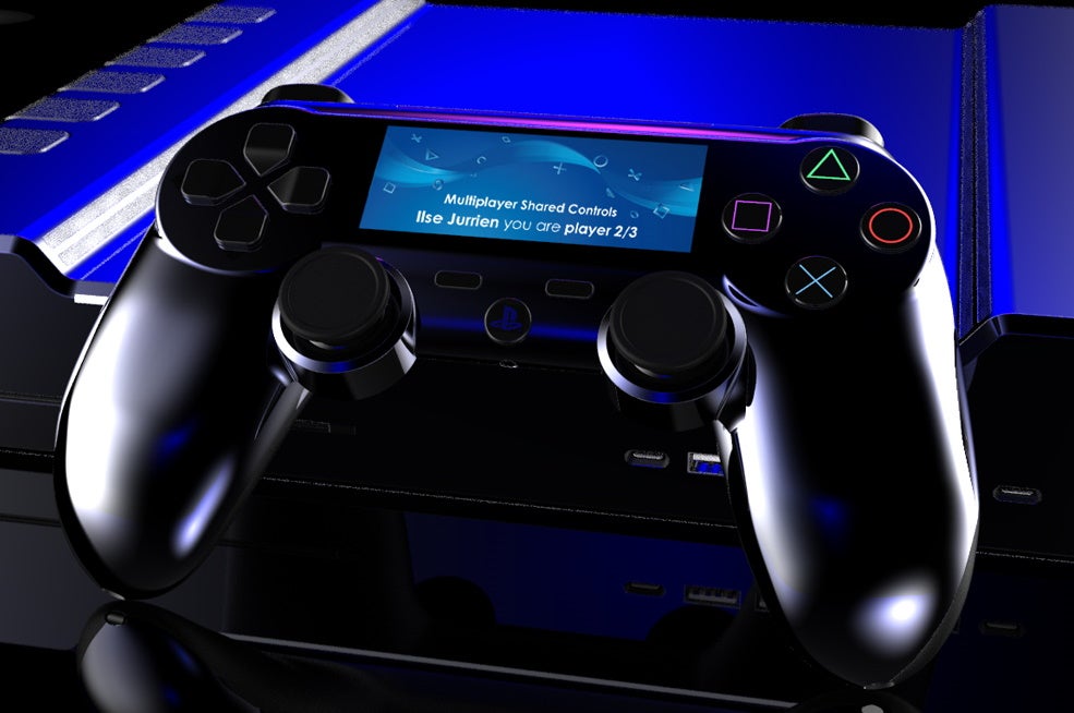 Image for Here's what the PS5 controller could look like