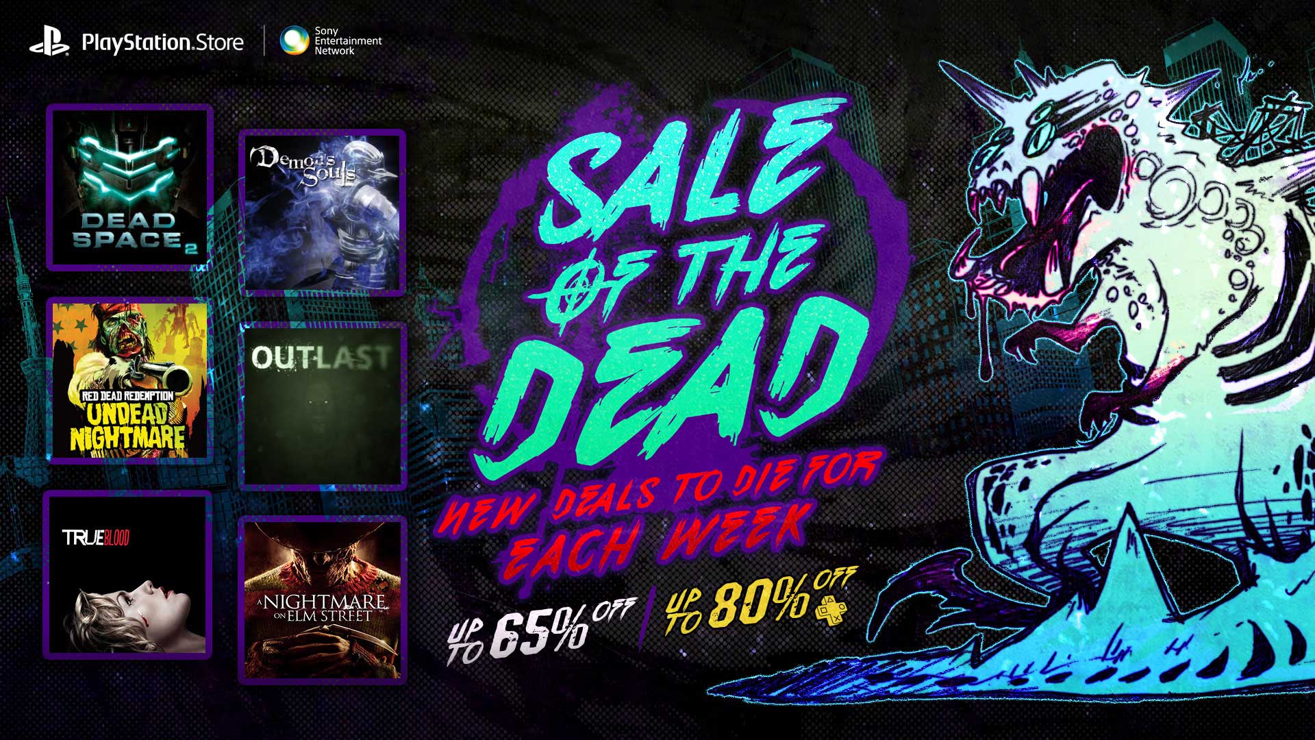 Image for PSN sale discounts spooky titles for Halloween