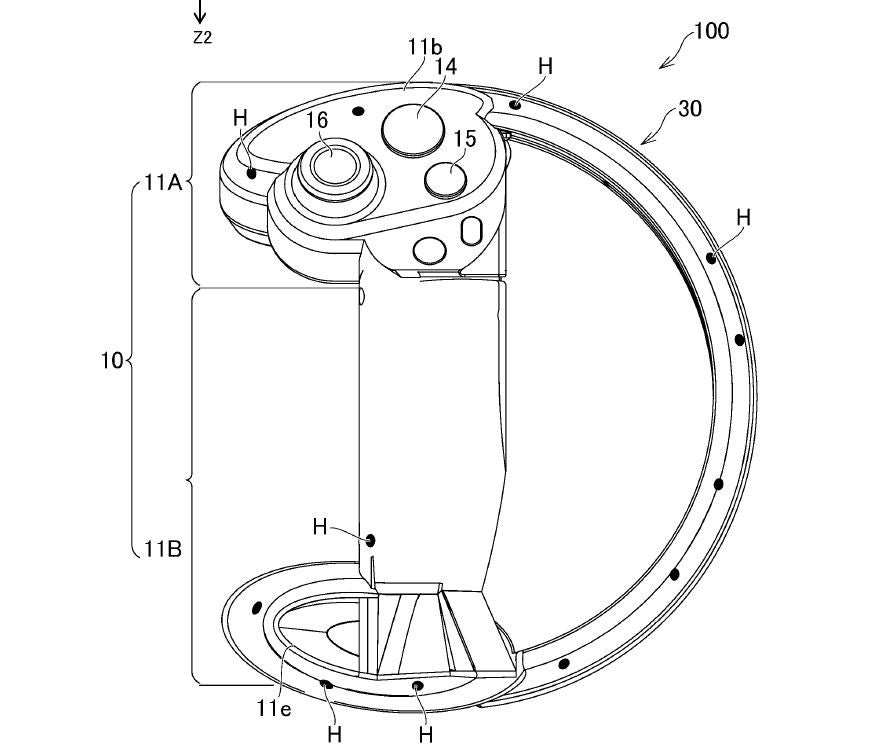 Image for VR controller patents hint at inside-out tracking for the next PSVR