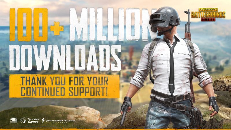Image for PUBG Mobile has been downloaded over 100M times and has 14M daily players