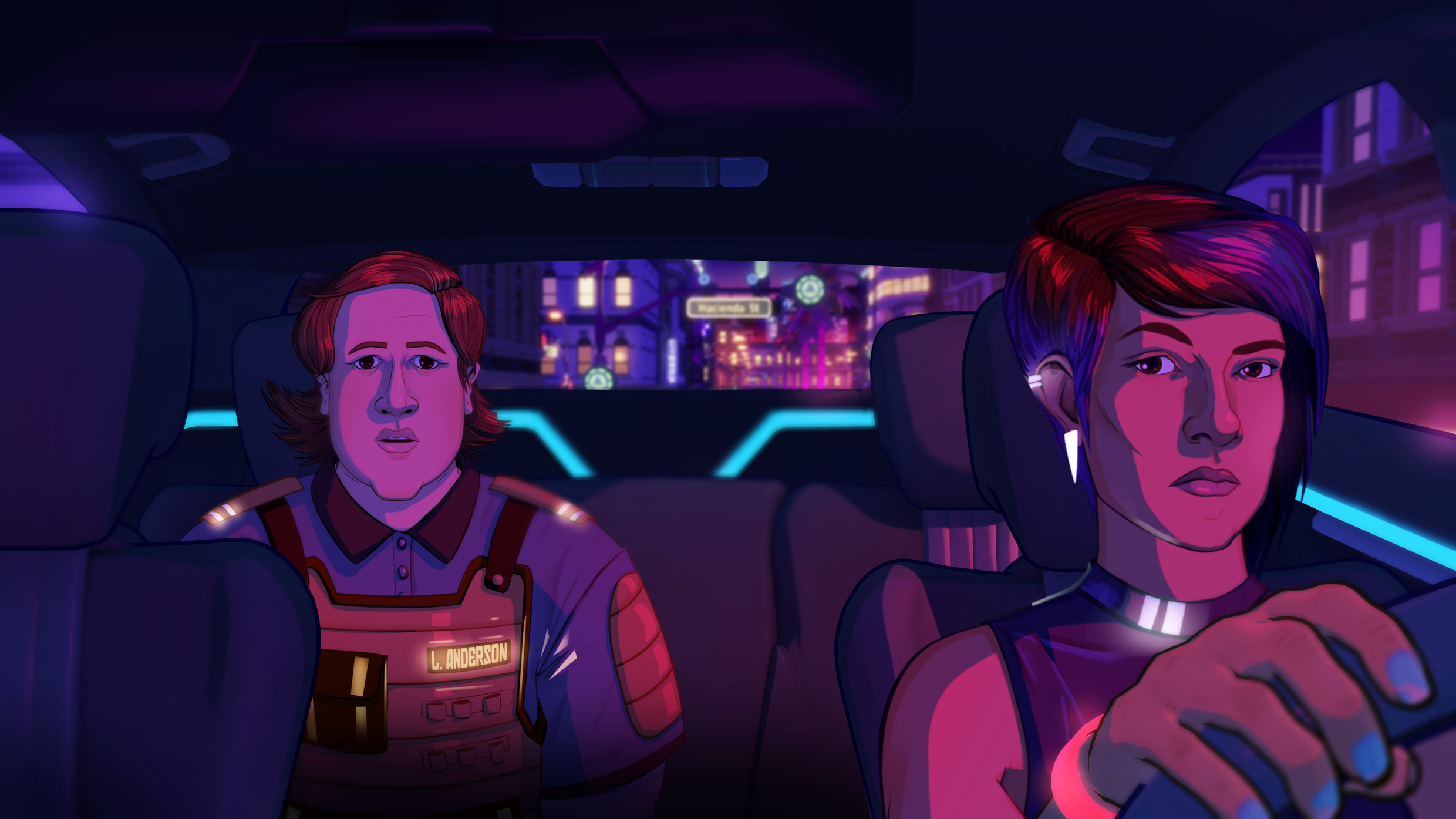 Image for Inside Neo Cab, the "Nowpunk" Noir Indie That Is One of 2019's Most Underrated Games