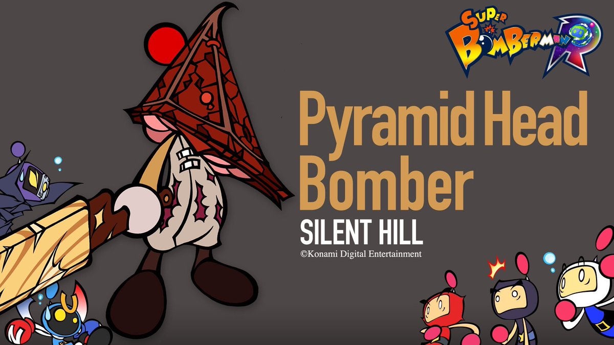 Image for Silent Hill's Pyramid Head joins cast of Super Bomberman R