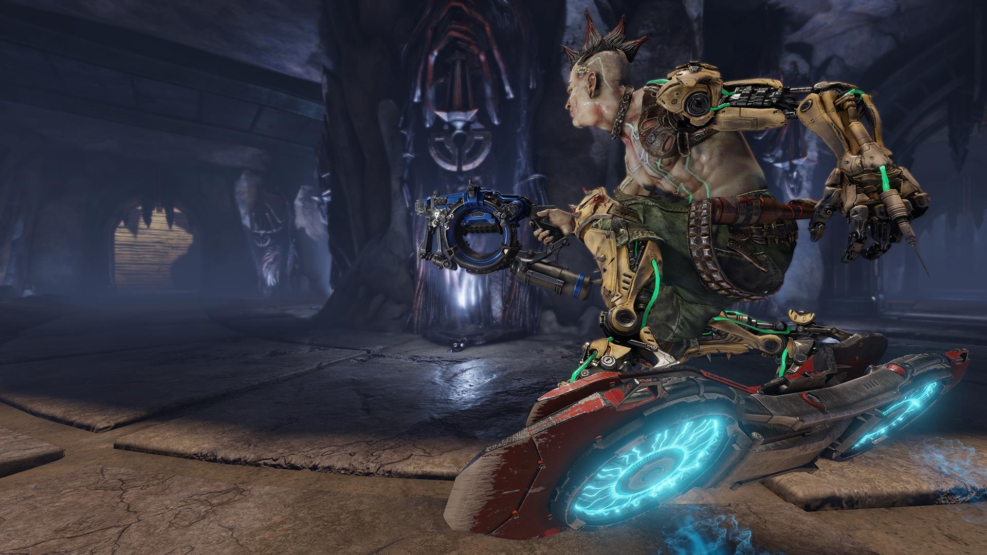 Image for Quake Champions raw gameplay footage shows just how slow today's shooters have become