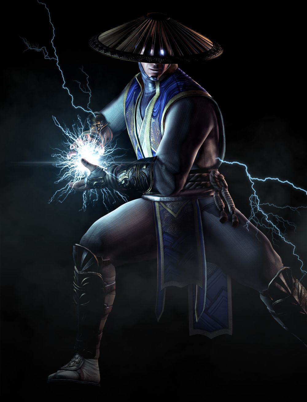 Image for Watch Raiden pummel Kotal Kahn in this Mortal Kombat X video